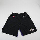 Baltimore Ravens Nike NFL On Field Dri-Fit Practice Shorts Men's Black Used L-SHOR-030905