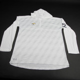 Montana State Bobcats Under Armour Pullover Women's Light Gray/White New L-TOPS-142656