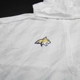 Montana State Bobcats Under Armour Pullover Women's Light Gray/White New L-TOPS-142656