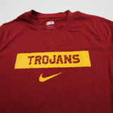 USC Trojans Nike Dri-Fit Short Sleeve Shirt Men's Crimson Used-TOPS-142677