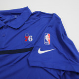 Philadelphia 76ers Nike NBA Authentics Polo Men's Blue New 3XLT-TOPS-142785