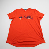 Auburn Tigers Under Armour Short Sleeve Shirt Women's Orange Used S-TOPS-142470