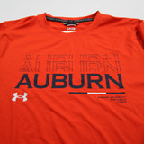 Auburn Tigers Under Armour Short Sleeve Shirt Women's Orange Used S-TOPS-142470
