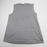 Miami Hurricanes adidas Sleeveless Shirt Men's Gray Used-TOPS-142450