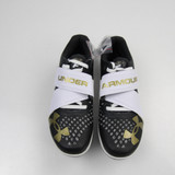 Under Armour HOVR Track Cleat Men's Black/White New without Box-CLEA-012910