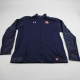 Auburn Tigers Under Armour ColdGear Jacket Men's Navy Used XL-TOPS-143319
