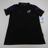 Kansas Jayhawks adidas Climalite Polo Women's New with Tags Multiple Sizes TOPS-143760