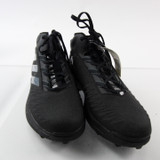 adidas Nasty Football Cleat Men's Black/Silver Used-CLEA-013038
