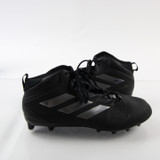 adidas Nasty Football Cleat Men's Black/Silver Used-CLEA-013041