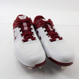 Under Armour Baseball Cleat Men's White New without Box Multiple Sizes CLEA-013130