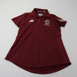 Boston College Eagles adidas Polo Women's Maroon Used-TOPS-143890