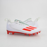 adidas adizero Football Cleat Men's White New without Box Multiple Sizes CLEA-013225
