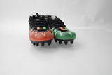Miami Hurricanes adidas Freak Football Cleat Men's Orange/Green New-CLEA-013238