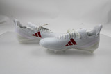 adidas adizero Football Cleat Men's White/Red New without Box-CLEA-013088