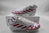 adidas Freak Football Cleat Men's White/Red New without Box-CLEA-013223