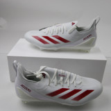 adidas adizero Football Cleat Men's White New without Box 14 CLEA-013176