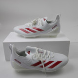 adidas adizero Football Cleat Men's White/Red New without Box 13-CLEA-013177