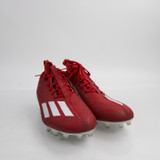 adidas adizero Football Cleat Men's Red/White Used 13-CLEA-013315
