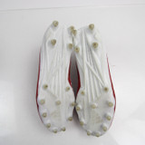 adidas adizero Football Cleat Men's Red/White Used 13-CLEA-013315