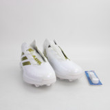 adidas Nasty Football Cleat Men's White Used 14 CLEA-013325