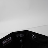 Pittsburgh Pirates New Era 59fifty Fitted Hat Unisex Black Used 7-3/8-HATS-013327