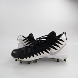 Nike Alpha Menace Football Cleat Men's White/Black Used-CLEA-013345