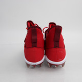 Nike Alpha Menace Football Cleat Men's White/Red Used 12-CLEA-013352