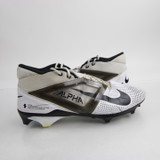 Nike Alpha Menace Football Cleat Men's White Used 16-CLEA-013366