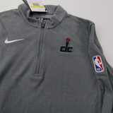 Washington Wizards Nike NBA Authentics Dri-Fit Pullover Women's Gray New S-TOPS-144138
