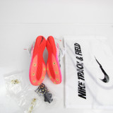 Nike Zoom Track Cleat Men's White/Pink New without Box-CLEA-013383