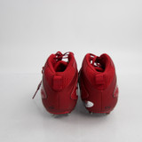 adidas Nasty Football Cleat Men's Red/White Used 11-CLEA-013401