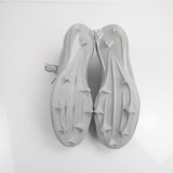 adidas adizero Football Cleat Men's Light Gray/Silver New without Box-CLEA-013411