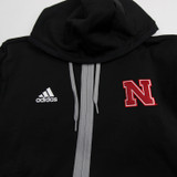 Nebraska Cornhuskers adidas Jacket Men's Black New with Tags S TOPS-144352