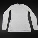 adidas Long Sleeve Shirt Men's White Used L-TOPS-143919