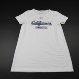 California Golden Bears Under Armour Short Sleeve Shirt Women's White Used XS TOPS-143707