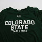 CSU Rams Under Armour Long Sleeve Shirt Women's Dark Green Used Multiple Sizes TOPS-144517