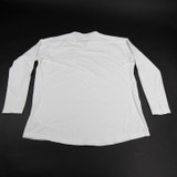 adidas Alphaskin Long Sleeve Shirt Men's White Used 3XL-TOPS-144555