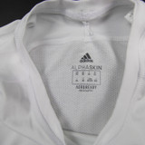 adidas Alphaskin Long Sleeve Shirt Men's White Used 3XL-TOPS-144555