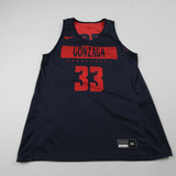 Gonzaga Bulldogs Nike Practice Jersey - Basketball Women's Navy/Red Used M-JRSY-008485