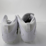 adidas Nasty Football Cleat Men's White/Gold Used-CLEA-013393