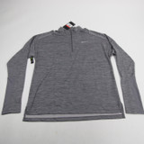 Nike Running Dri-Fit Pullover Women's Gray New with Tags L TOPS-144671