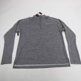 Nike Running Dri-Fit Pullover Women's Gray/Heather New with Tags L-TOPS-144671
