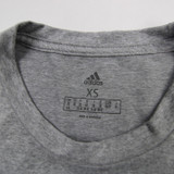 Miami Hurricanes adidas Short Sleeve Shirt Women's Gray New-TOPS-144898