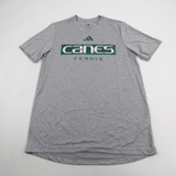 Miami Hurricanes adidas Short Sleeve Shirt Men's Multiple Sizes TOPS-144899