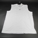 adidas Techfit Compression Top Men's White New with Tags 3XL TOPS-144952