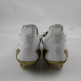 adidas adizero Football Cleat Men's White Used 13 CLEA-013466