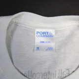 Port & Company Short Sleeve Shirt Women's White Used M TOPS-144972