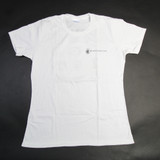 Port & Company Short Sleeve Shirt Women's White Used M TOPS-144972
