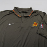 Phoenix Suns Nike NBA Authentics Polo Men's Pewter New 3XL-TOPS-144779