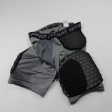 Nike Pro Combat Padded Compression Shorts Men's Gray Used XL-SHOR-031512